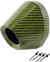 Carbon End Cap Green 1 3/4" I.d.