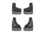 WeatherTech 21-26 Hyundai Seltos Front & Rear Mudflaps - Black