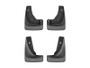 WeatherTech 24-26 Hyundai Santa Fe Front & Rear Mudflaps - Black
