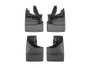 WeatherTech 21-25 Ford Bronco Bumper Style 2 Front & Rear Mudflaps - Black