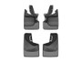WeatherTech 21-25 Ford Bronco-Bronco Bumper Style 2 Front & Rear Mudflaps - Black