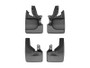 WeatherTech 21-25 Ford Bronco Front & Rear Mudflaps - Black