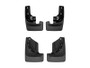 WeatherTech 24-26 Nissan Rogue Front & Rear Mudflaps - Black