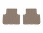 WeatherTech 17-25 Audi Q7 2nd Row Rear All-Weather Floor Mats - Tan