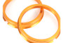 Project Kics 73/66.5mm 2 Pcs Flange Hub Centric Rings