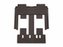 WeatherTech 25-26 Hyundai Carnival Hybrid 2nd & 3rd Row Rear FloorLiner - Cocoa