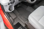 WeatherTech 15-19 Ford Transit 1st Row Front FloorLiner HP for Vinyl Floors - Black