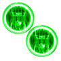 Oracle 12-16 Chevrolet Sonic LED Fog Light Halo Kit - Green