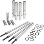 Speedy Pushrod Kit W/covers Chrome, Tc 99-17