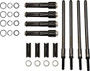 Speedy Push Rods / Covers Black  17-25 M8