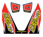 T-6 Wrap/end Cap Decal Replacement Muffler Stickers