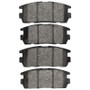 R1 07-17 Suzuki Xl-7 Rear Semi Met Brake Pads