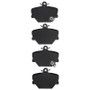 R1 05-16 Smart Fortwo Front Semi Met Brake Pads