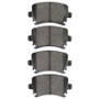 R1 00-21 Volkswagen Tiguan Limited Rear Semi Met Brake Pads