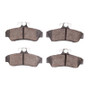 R1 04-04 Pontiac GTO Rear Semi Met Brake Pads