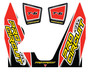T-6 Wrap/end Cap Decal Yz450f Replacement Muffler Stickers