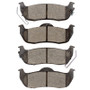 R1 04-15 Nissan Titan Rear Semi Met Brake Pads