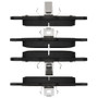 R1 03-09 Volvo XC90 Front Semi Met Brake Pads