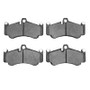 R1 02-13 Porsche Boxster Rear Semi Met Brake Pads
