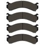 R1 01-10 GMC Sierra 3500 4WD Rear Semi Met Brake Pads