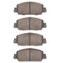 R1 14-17 Honda Accord Sedan Front Optimum OE Brake Pads