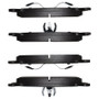 R1 02-05 Mercury Mountaineer Rear Semi Met Brake Pads
