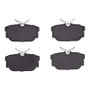 R1 99-99 Volkswagen Eurovan Rear Semi Met Brake Pads