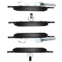 R1 01-07 Dodge Caravan Rear Semi Met Brake Pads