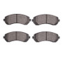R1 01-07 Pontiac Aztek Front Semi Met Brake Pads