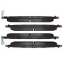 R1 00-24 Nissan Frontier Front Semi Met Brake Pads