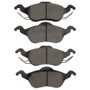 R1 00-04 Ford Focus Front Semi Met Brake Pads
