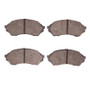 R1 99-01 Mazda Protege Front Semi Met Brake Pads