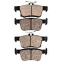 R1 16-26 Honda Civic Hatchback Rear Euro Ceramic Brake Pads