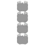 R1 16-26 Rolls-Royce Cullinan Front Euro Ceramic Brake Pads