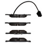 R1 17-22 Audi TT Quattro RS Rear Euro Ceramic Brake Pads