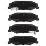 R1 97-13 Chevrolet Corvette Rear Semi Met Brake Pads