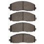 R1 12-26 Volkswagen Routan Front Euro Ceramic Brake Pads