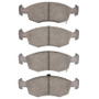 R1 12-19 Fiat 500E Front Euro Ceramic Brake Pads