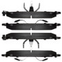 R1 95-02 Mercury Mountaineer Rear Semi Met Brake Pads