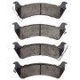 R1 93-98 Jeep Grand Cherokee Rear Semi Met Brake Pads
