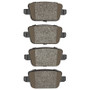 R1 07-12 Volvo S80 Rear Euro Ceramic Brake Pads