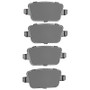 R1 07-12 Volvo S80 Rear Euro Ceramic Brake Pads