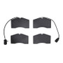 R1 01-03 Audi S8 Front Semi Met Brake Pads
