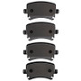 R1 00-21 Volkswagen Tiguan Limited Rear Euro Ceramic Brake Pads