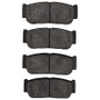R1 03-09 Kia Sedona Rear Optimum OE Brake Pads