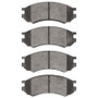 R1 91-02 Saturn Sc2 Front Semi Met Brake Pads