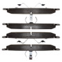 R1 90-06 Jeep Grand Cherokee Front Semi Met Brake Pads