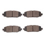 R1 18-25 Jeep Wrangler Rear Ceramic Brake Pads