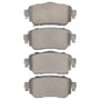 R1 17-25 Nissan Qashqai (Canada) Rear Ceramic Brake Pads