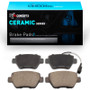 R1 14-16 Maserati Ghibli Rear Ceramic Brake Pads